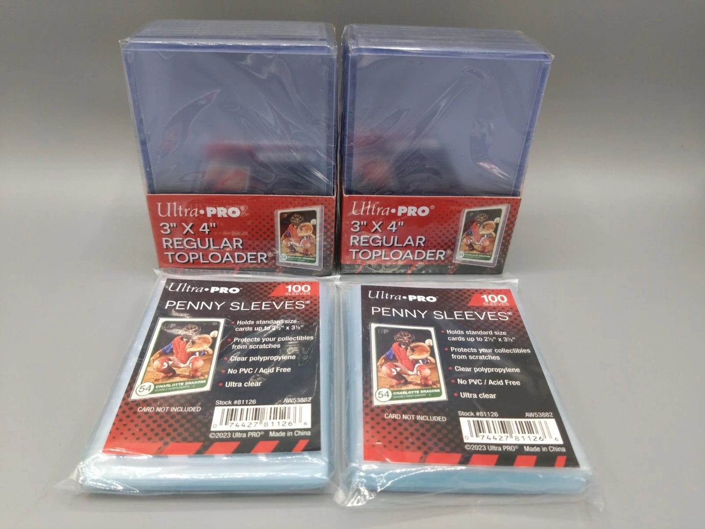 Ultra Pro Sleeves Bags Toploader Trading Cards TCG MTG