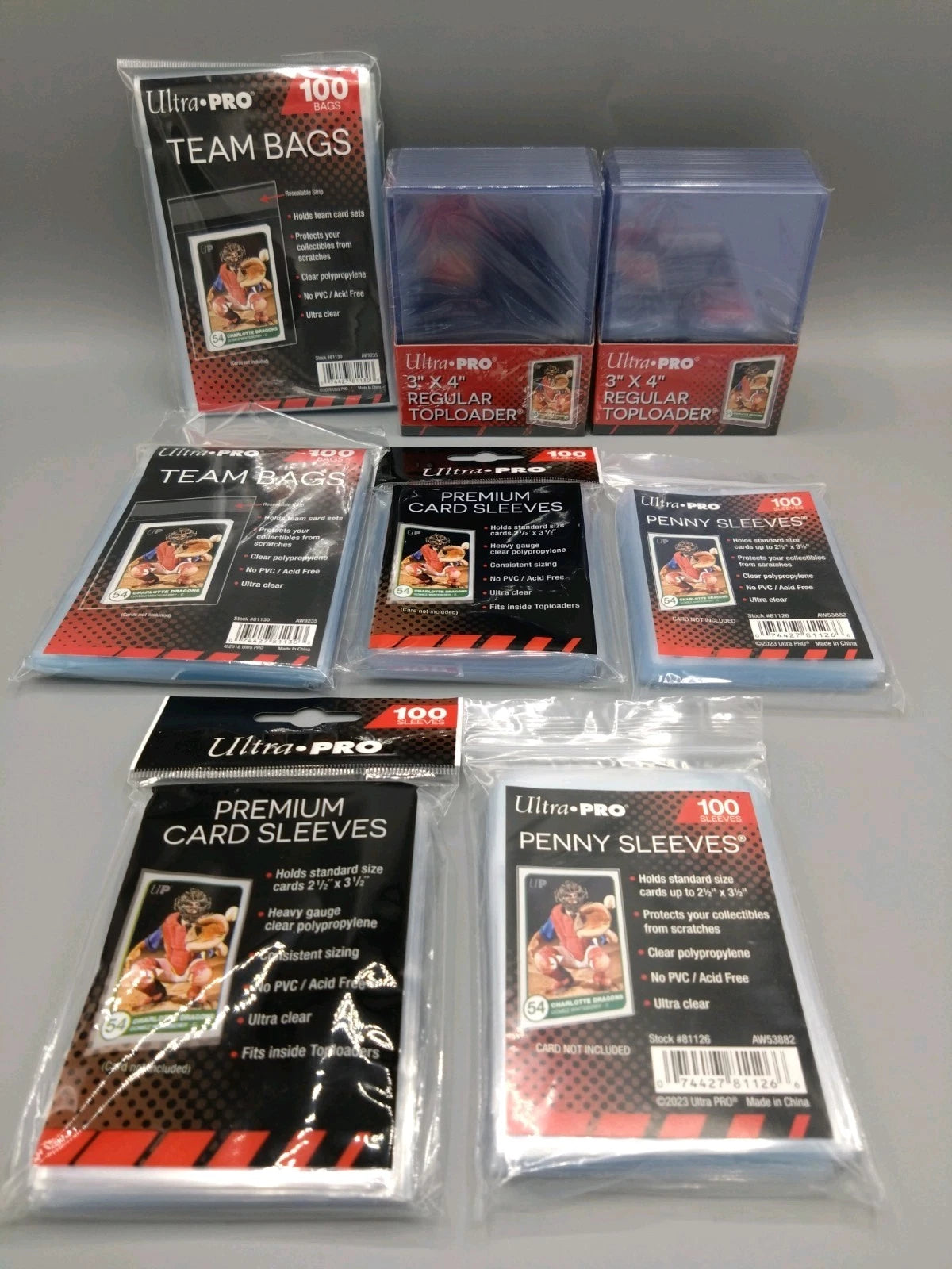 Ultra Pro Sleeves Bags Toploader Trading Cards TCG MTG