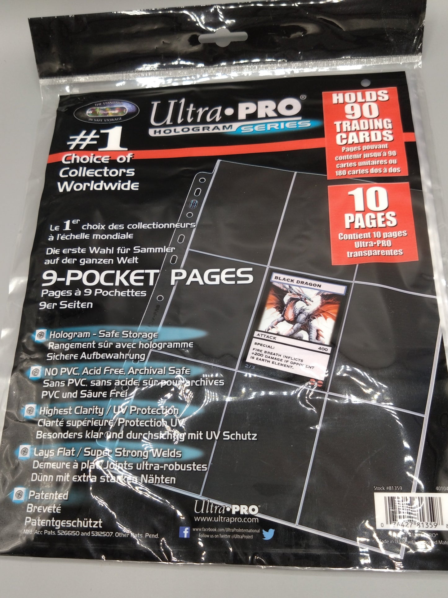 Ultra Pro Sleeves Bags Toploader Trading Cards TCG MTG