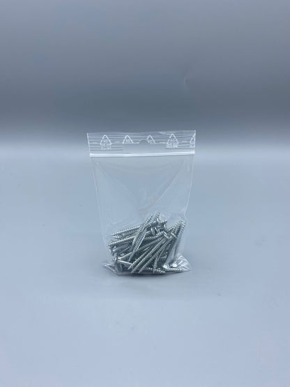 LDPE-Druckverschlussbeutel 90µ transparent Eurolochung