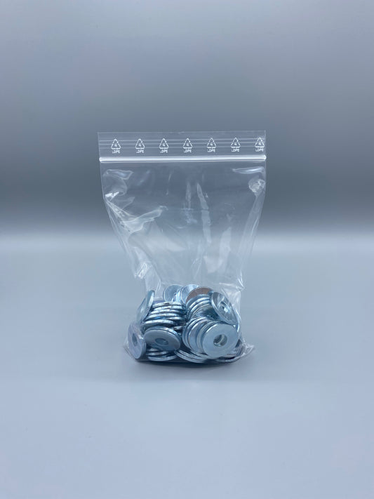 LDPE-Druckverschlussbeutel 90µ transparent