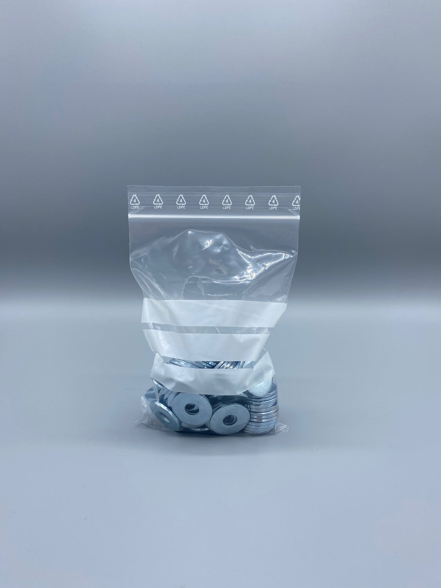 LDPE-Druckverschlussbeutel 50µ Beschriftungsfeld