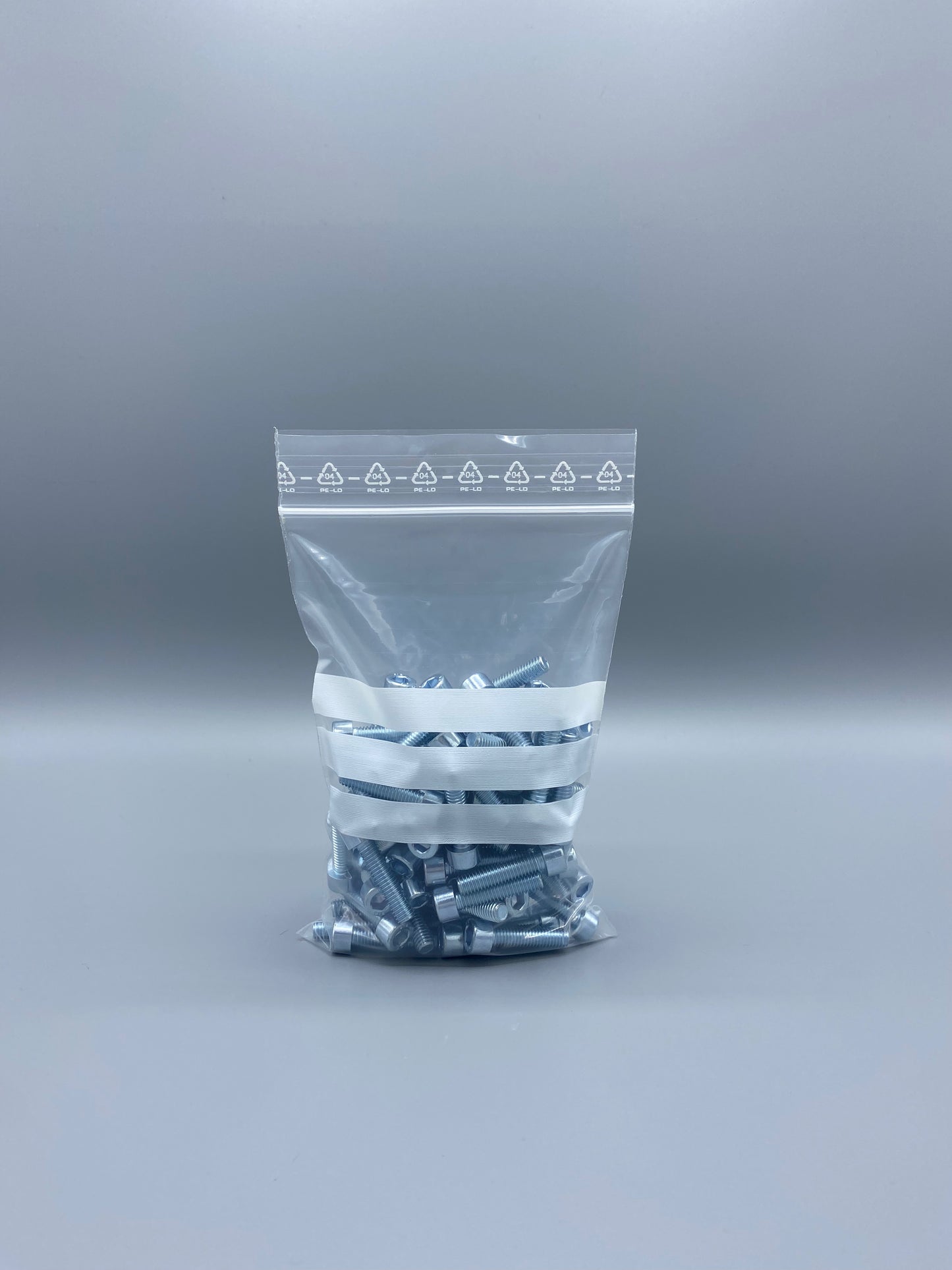 LDPE-Druckverschlussbeutel 90µ Beschriftungsfeld