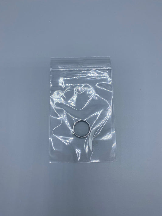 PP Druckverschlussbeutel 50µ mit Rundlochung